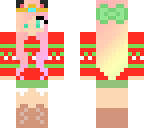 princess christmas cat girl