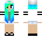 blue and white