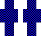 blue checker