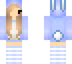 blue chibi bunny