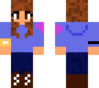 blue girl