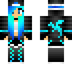 blue girl