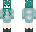 blue girl idek