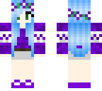blue hair