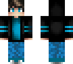 blue hooded boy