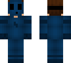 blue man