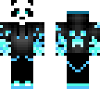 blue panda