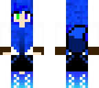 blue wolf girl