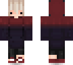 chibi red blue