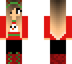 christmas girl skin