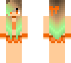 cute orange girl