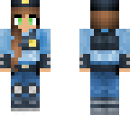 cute swat girl edit with green eyes