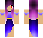 demon with prett dress