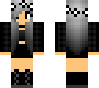 edited goth flower girl