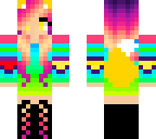 fox purple girl