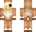 ghoul in reindeer onsie