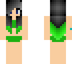 green hair