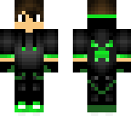 green hoodie boy