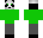 green panda