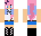 niana in  hip hop outfit