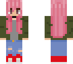 olive jacket girl