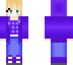 purple hoodie
