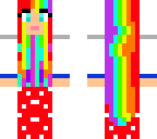 rainbow girl