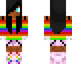 rainbow girl