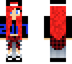 red hair new years eve girl