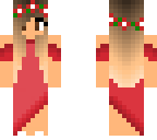 red prom dress