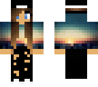 sunset girl