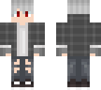 white haired boy