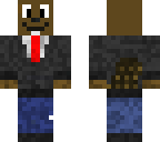 beaver in suit