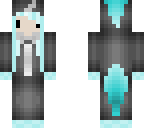 blue chibi unicorn