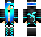 blue girl