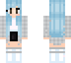 blue girl