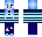 blue girl