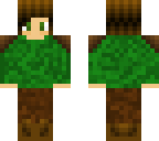 brown haired boy with green shirt