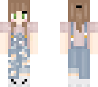 cute overalls girl