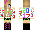 edit of a new years girl