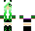 green wolf girl