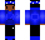 kwaii blue hoodie
