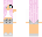 pastel pink hair