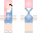 pink haired girl