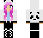 pink panda lady