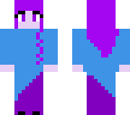 prple hair grl
