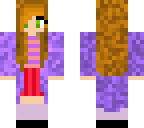 purple girl cape