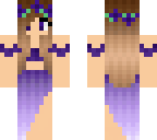 purple mermaid
