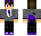 purple wolf boy prom