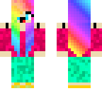 rainbow girl